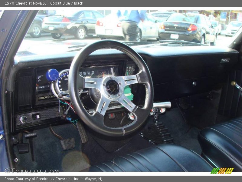 Cobalt Blue / Black 1970 Chevrolet Nova SS