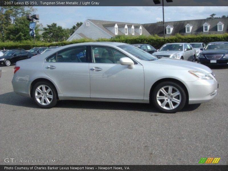 Tungsten Silver Metallic / Light Gray 2007 Lexus ES 350