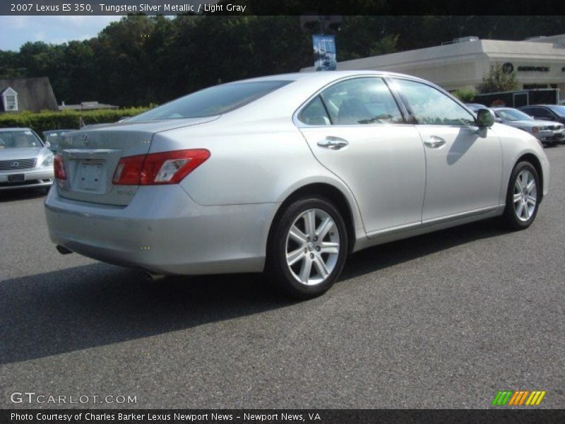 Tungsten Silver Metallic / Light Gray 2007 Lexus ES 350