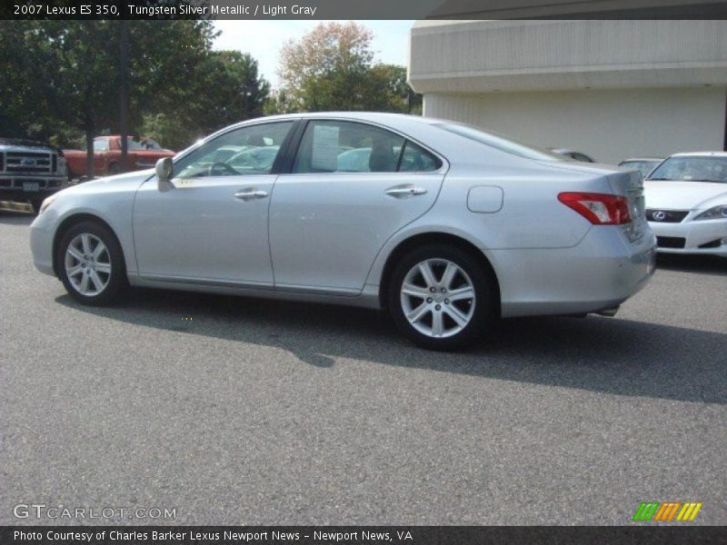 Tungsten Silver Metallic / Light Gray 2007 Lexus ES 350
