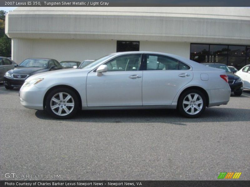 Tungsten Silver Metallic / Light Gray 2007 Lexus ES 350