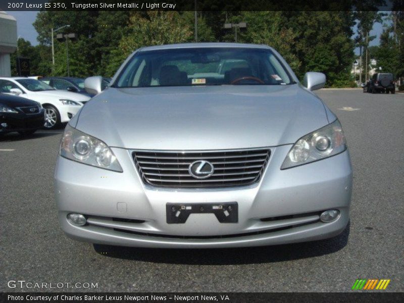 Tungsten Silver Metallic / Light Gray 2007 Lexus ES 350