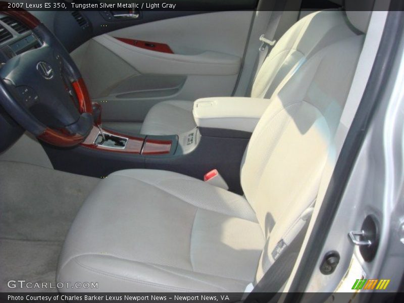 Tungsten Silver Metallic / Light Gray 2007 Lexus ES 350