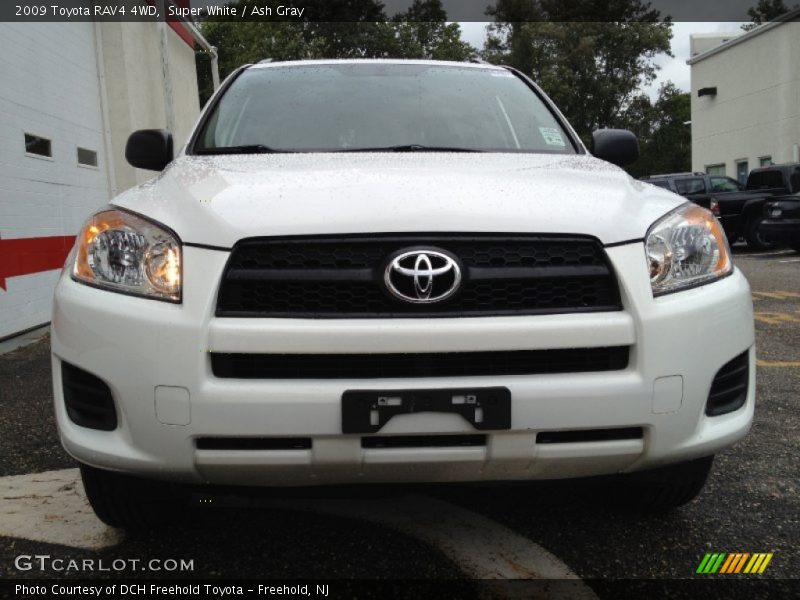 Super White / Ash Gray 2009 Toyota RAV4 4WD