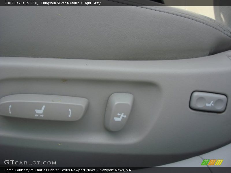 Tungsten Silver Metallic / Light Gray 2007 Lexus ES 350