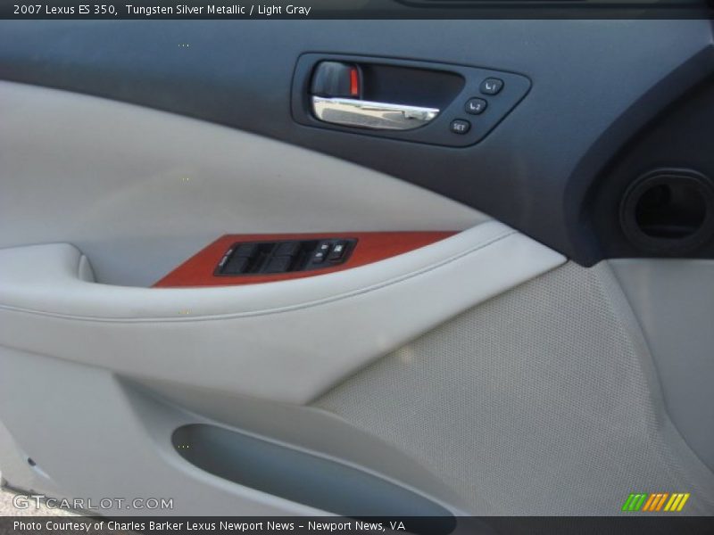 Tungsten Silver Metallic / Light Gray 2007 Lexus ES 350