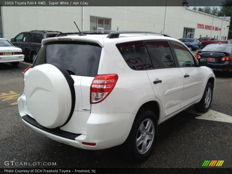 Super White / Ash Gray 2009 Toyota RAV4 4WD