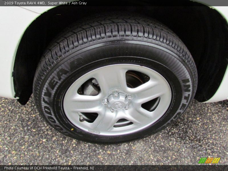 Super White / Ash Gray 2009 Toyota RAV4 4WD