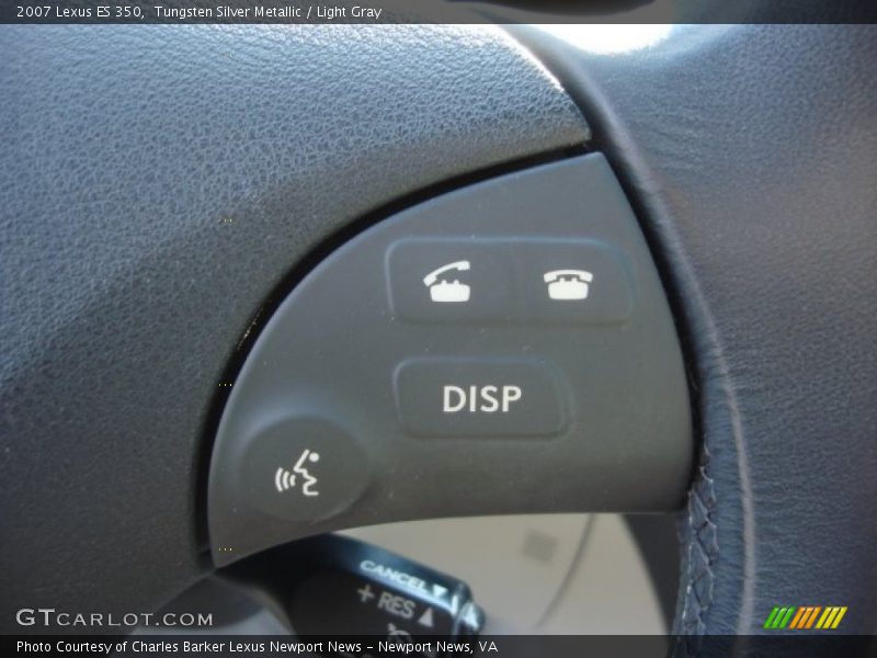 Tungsten Silver Metallic / Light Gray 2007 Lexus ES 350