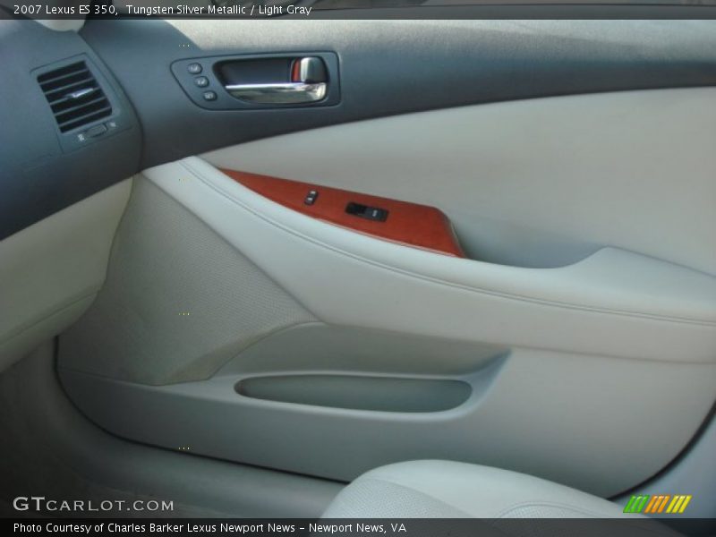 Tungsten Silver Metallic / Light Gray 2007 Lexus ES 350