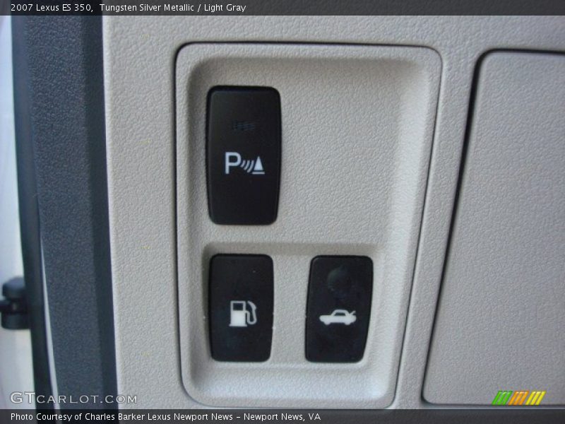 Tungsten Silver Metallic / Light Gray 2007 Lexus ES 350