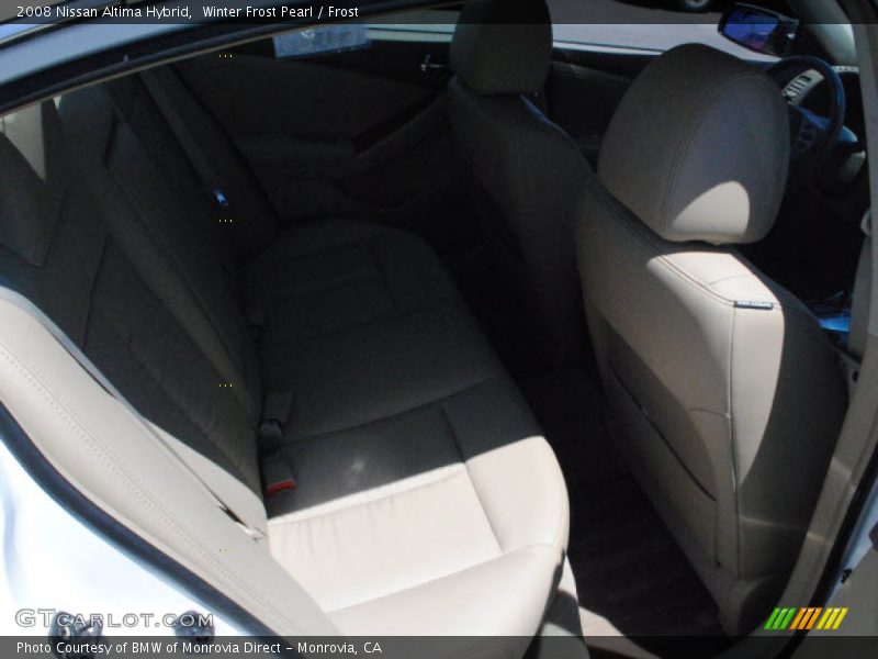 Winter Frost Pearl / Frost 2008 Nissan Altima Hybrid