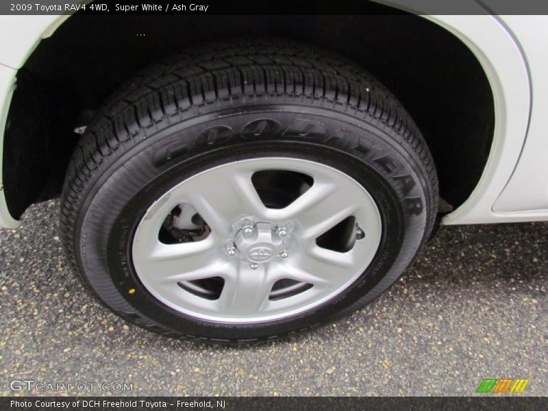 Super White / Ash Gray 2009 Toyota RAV4 4WD