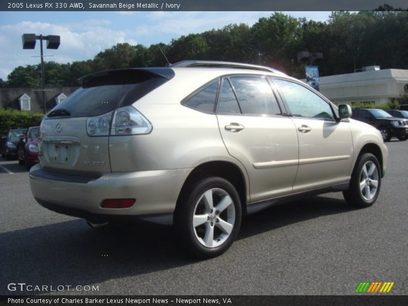 Savannah Beige Metallic / Ivory 2005 Lexus RX 330 AWD