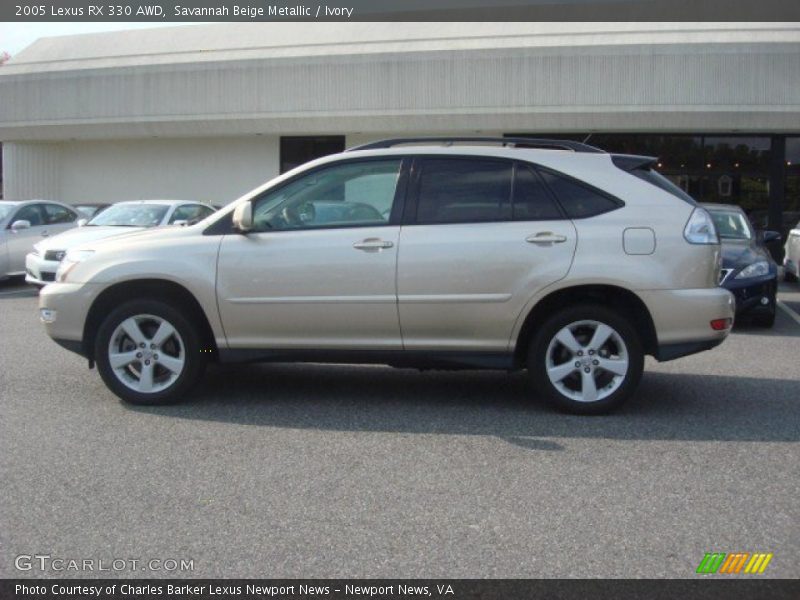 Savannah Beige Metallic / Ivory 2005 Lexus RX 330 AWD