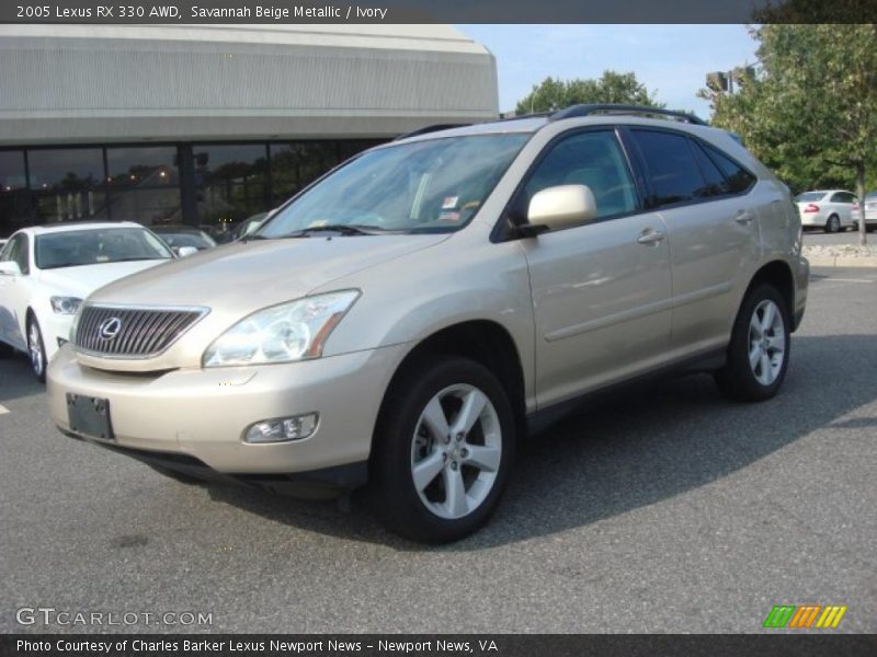 Savannah Beige Metallic / Ivory 2005 Lexus RX 330 AWD