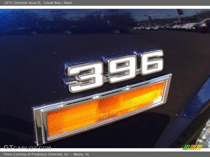 Cobalt Blue / Black 1970 Chevrolet Nova SS