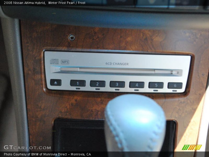 Winter Frost Pearl / Frost 2008 Nissan Altima Hybrid