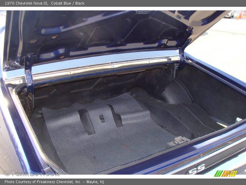 Cobalt Blue / Black 1970 Chevrolet Nova SS