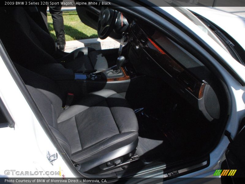 Alpine White / Black 2009 BMW 3 Series 328i Sport Wagon