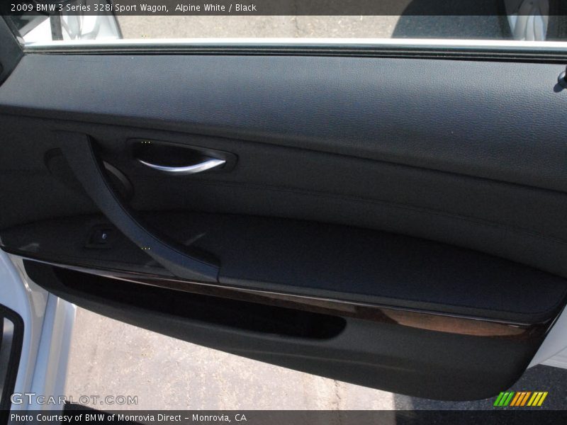 Alpine White / Black 2009 BMW 3 Series 328i Sport Wagon