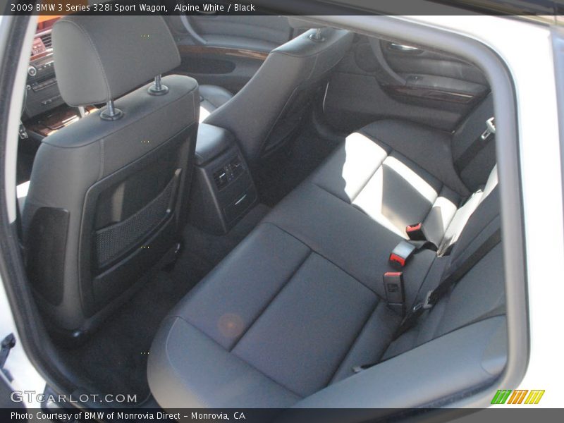 Alpine White / Black 2009 BMW 3 Series 328i Sport Wagon