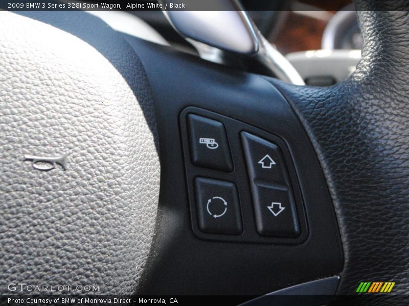 Alpine White / Black 2009 BMW 3 Series 328i Sport Wagon