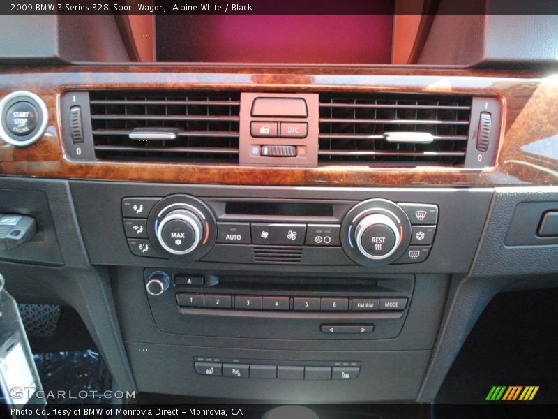 Alpine White / Black 2009 BMW 3 Series 328i Sport Wagon