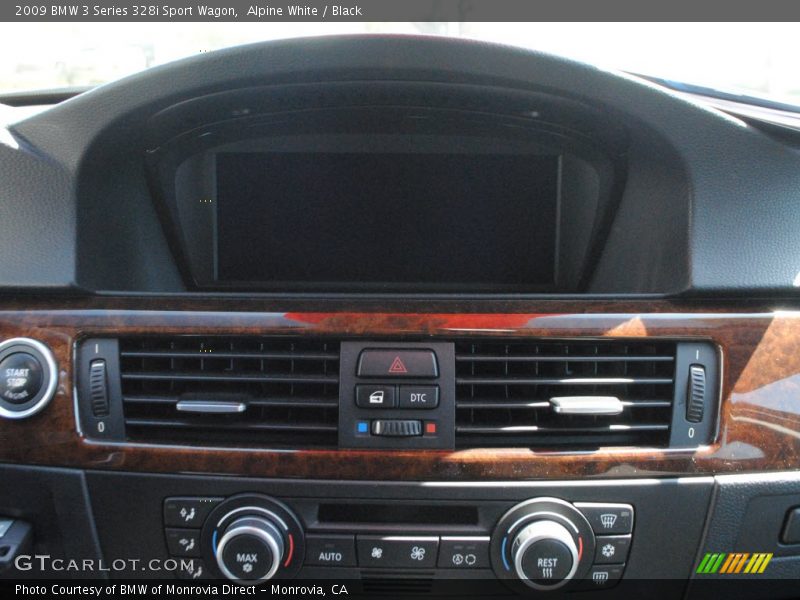 Alpine White / Black 2009 BMW 3 Series 328i Sport Wagon