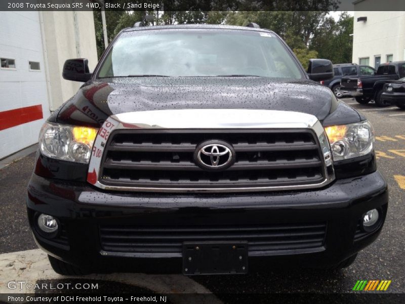 Black / Sand Beige 2008 Toyota Sequoia SR5 4WD