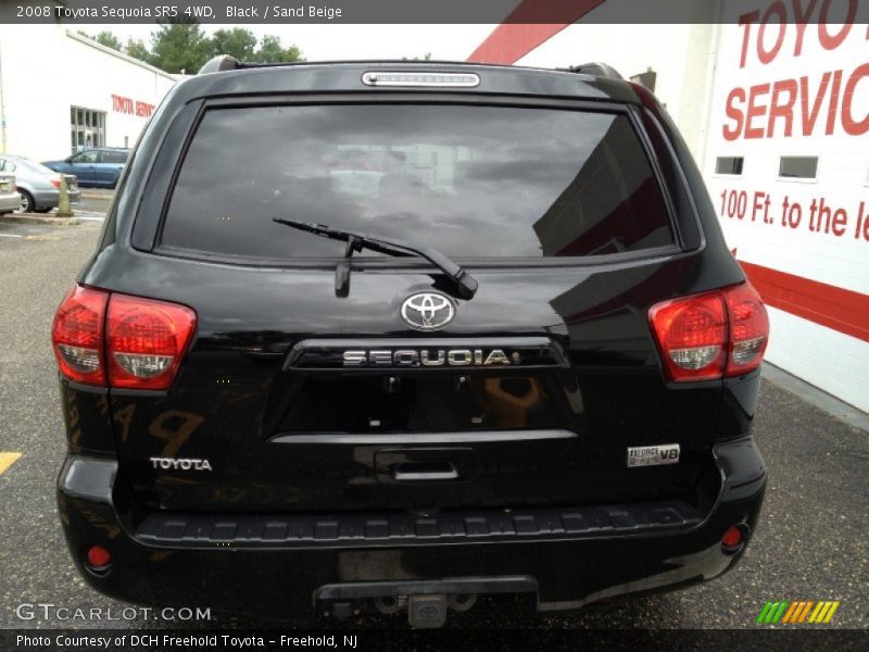 Black / Sand Beige 2008 Toyota Sequoia SR5 4WD
