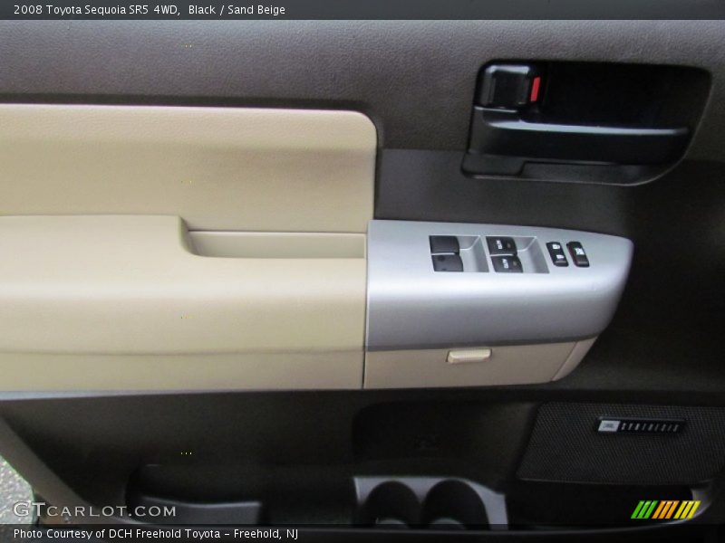 Black / Sand Beige 2008 Toyota Sequoia SR5 4WD