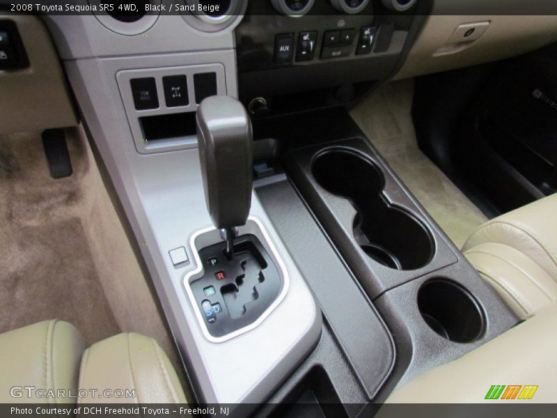 Black / Sand Beige 2008 Toyota Sequoia SR5 4WD