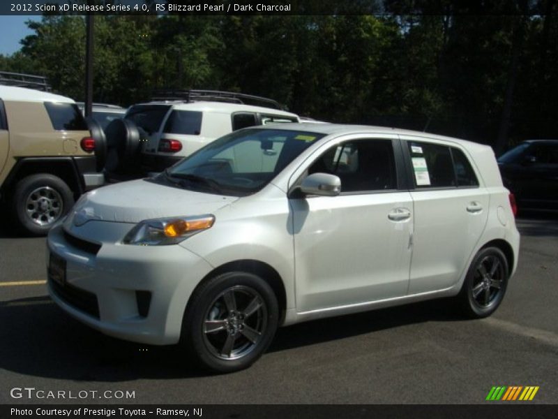 RS Blizzard Pearl / Dark Charcoal 2012 Scion xD Release Series 4.0