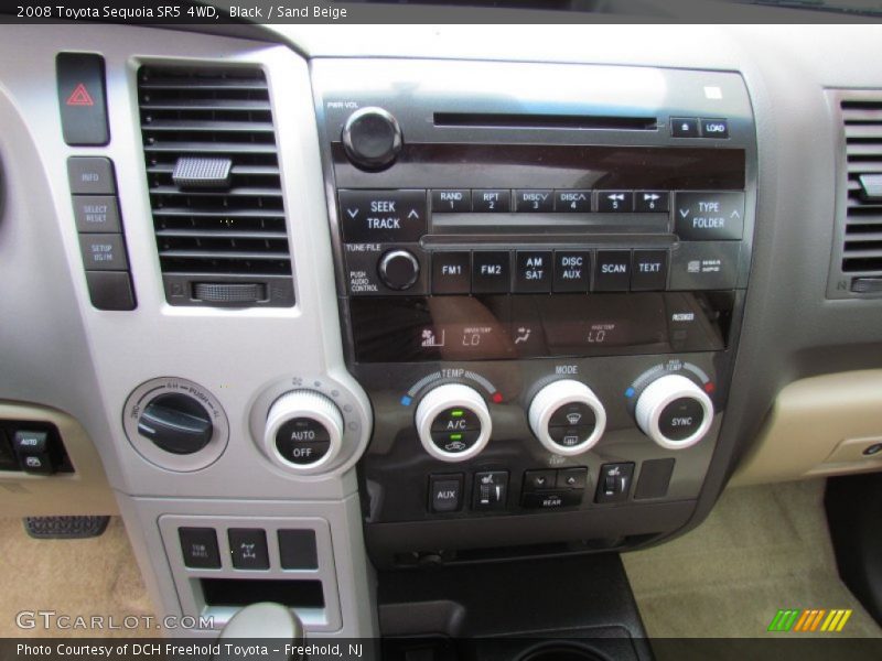 Black / Sand Beige 2008 Toyota Sequoia SR5 4WD
