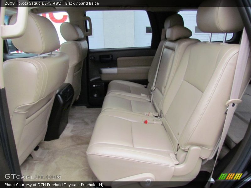 Black / Sand Beige 2008 Toyota Sequoia SR5 4WD