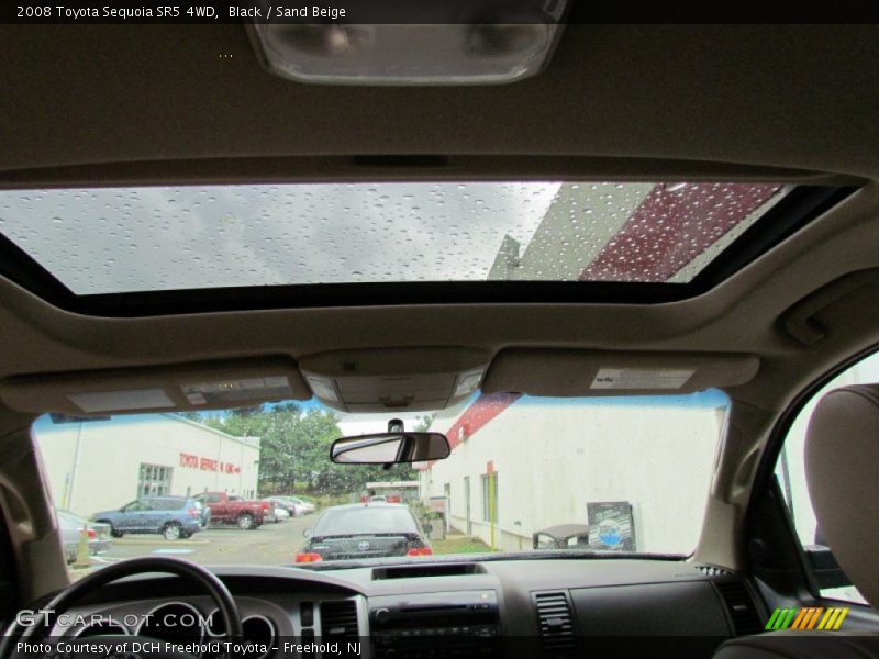 Black / Sand Beige 2008 Toyota Sequoia SR5 4WD