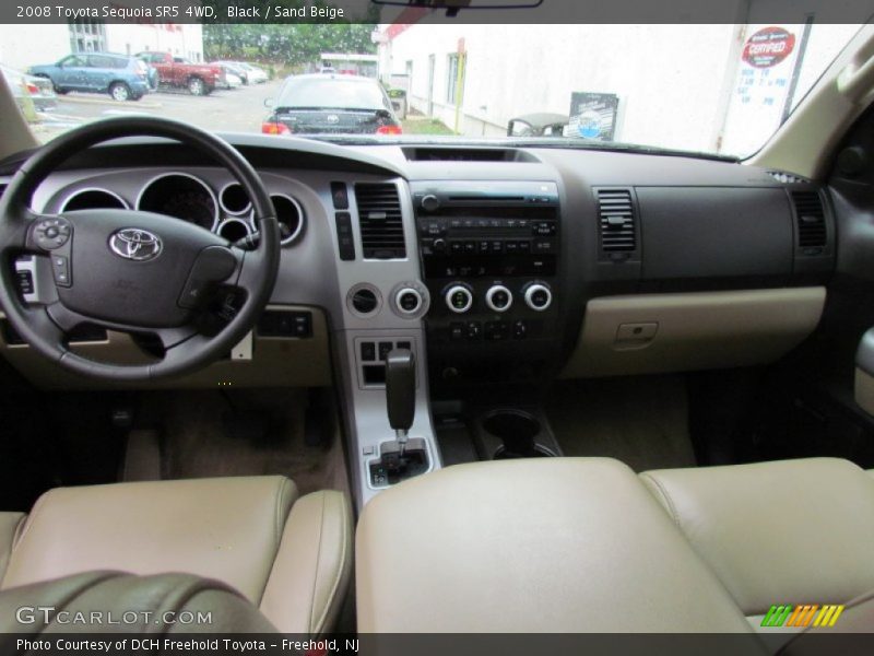 Black / Sand Beige 2008 Toyota Sequoia SR5 4WD