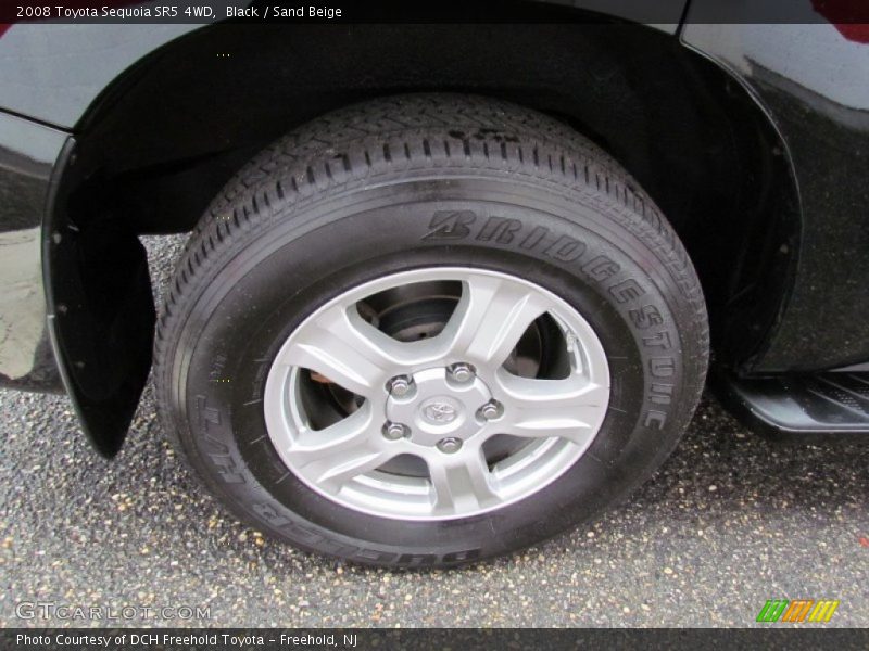 Black / Sand Beige 2008 Toyota Sequoia SR5 4WD