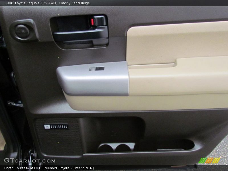 Black / Sand Beige 2008 Toyota Sequoia SR5 4WD