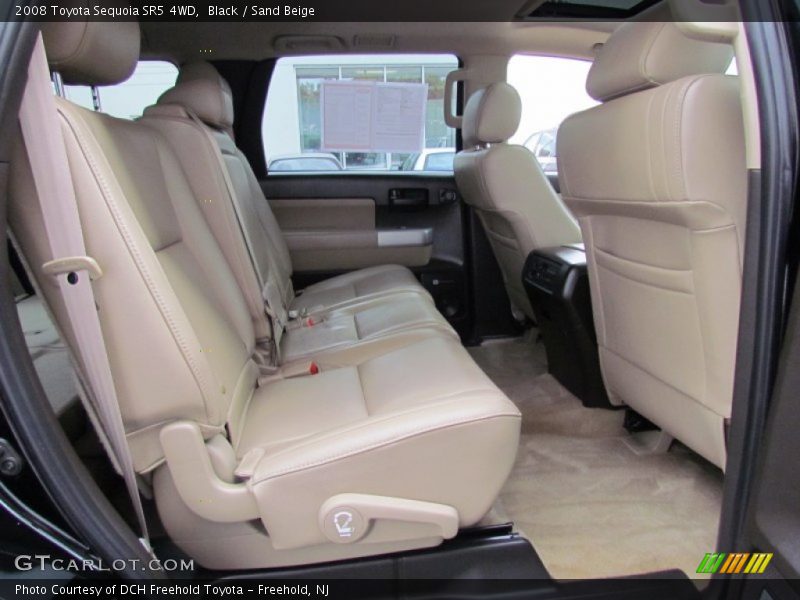 Black / Sand Beige 2008 Toyota Sequoia SR5 4WD