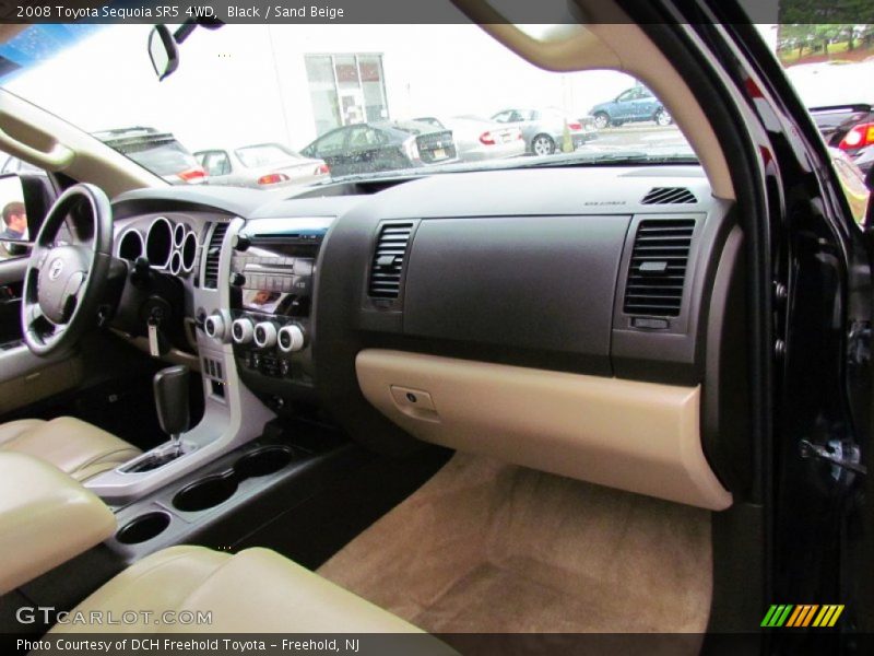 Black / Sand Beige 2008 Toyota Sequoia SR5 4WD