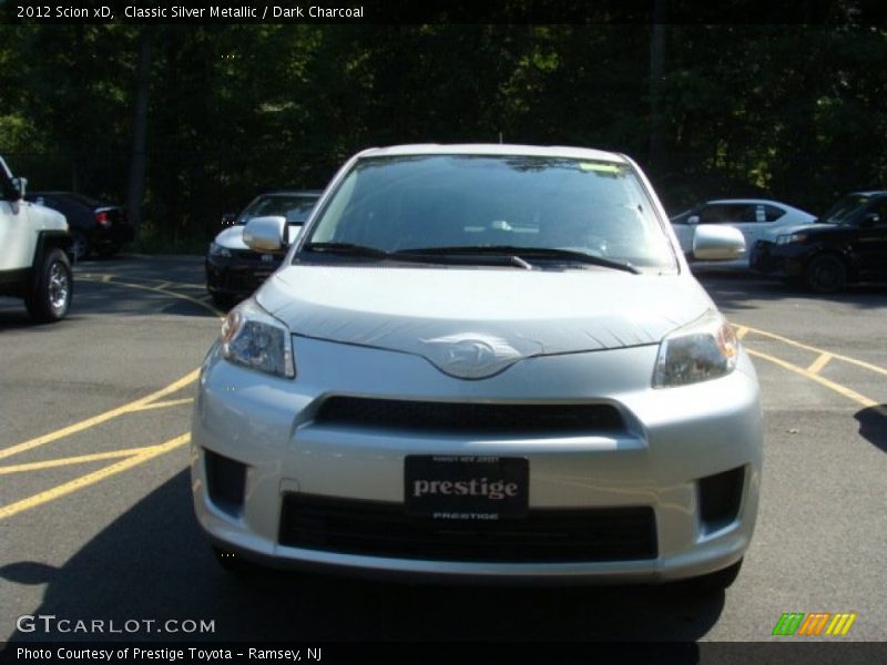 Classic Silver Metallic / Dark Charcoal 2012 Scion xD