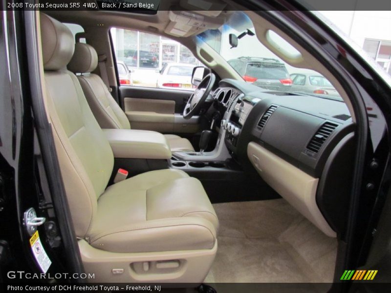 Black / Sand Beige 2008 Toyota Sequoia SR5 4WD