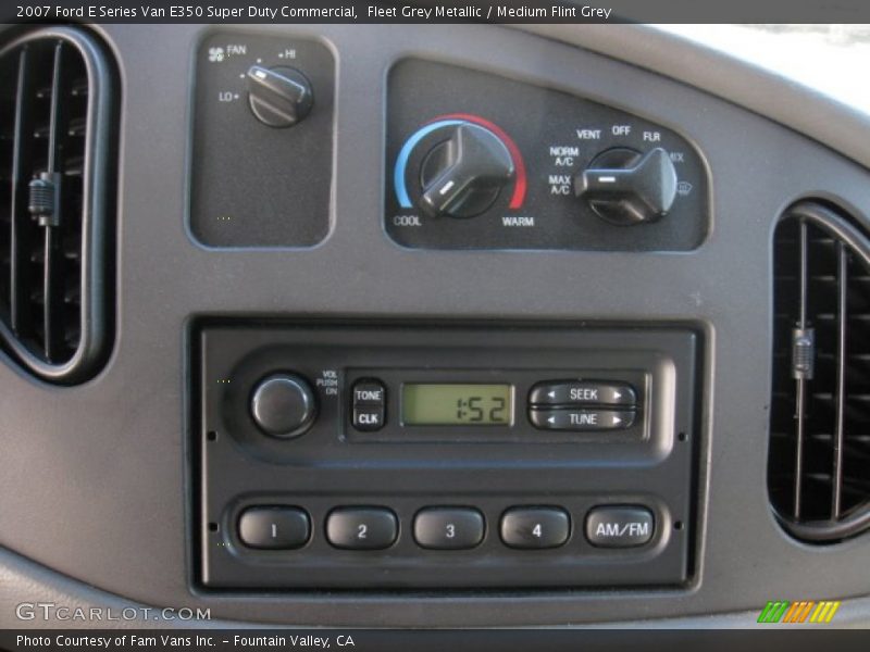 Fleet Grey Metallic / Medium Flint Grey 2007 Ford E Series Van E350 Super Duty Commercial