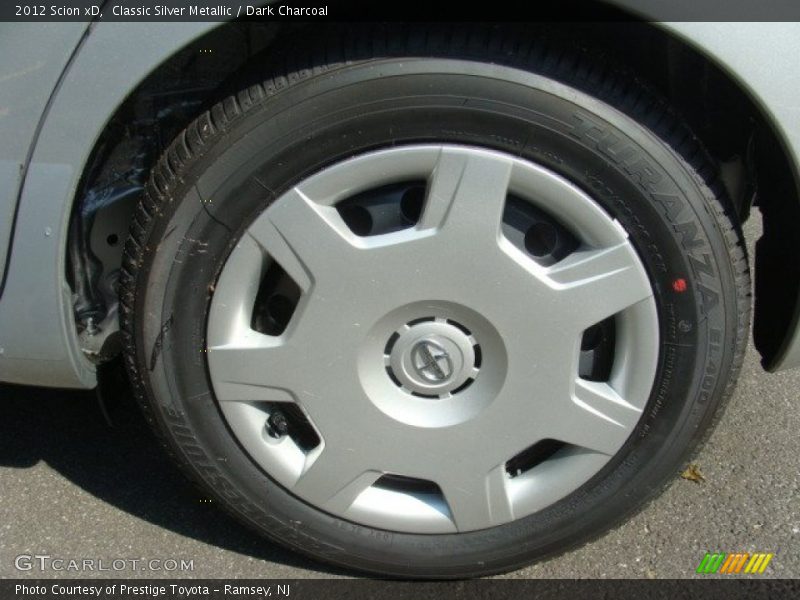 Classic Silver Metallic / Dark Charcoal 2012 Scion xD