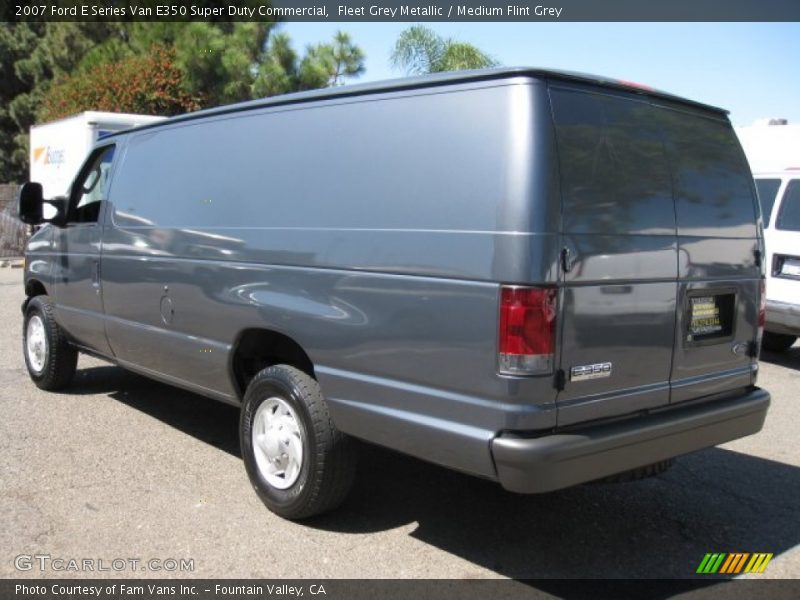 Fleet Grey Metallic / Medium Flint Grey 2007 Ford E Series Van E350 Super Duty Commercial
