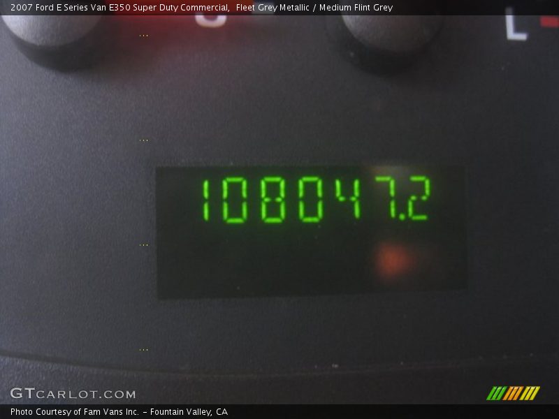 Fleet Grey Metallic / Medium Flint Grey 2007 Ford E Series Van E350 Super Duty Commercial