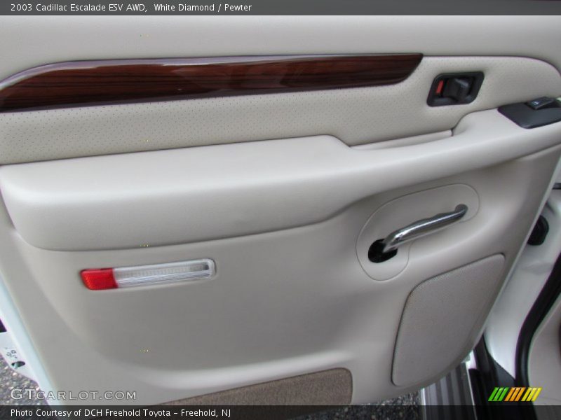 White Diamond / Pewter 2003 Cadillac Escalade ESV AWD