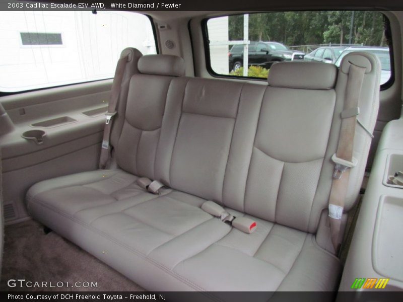 White Diamond / Pewter 2003 Cadillac Escalade ESV AWD